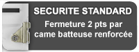 fermeture standard 2 points 